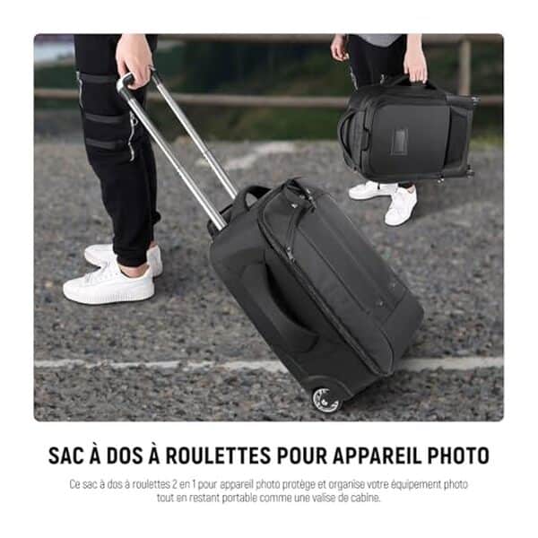 Découvrez le sac à dos convertible Neewer 2-en-1 : analyse détaillée de ses fonctionnalités pratiques et de sa capacité à protéger vos appareils photo lors de vos aventures.