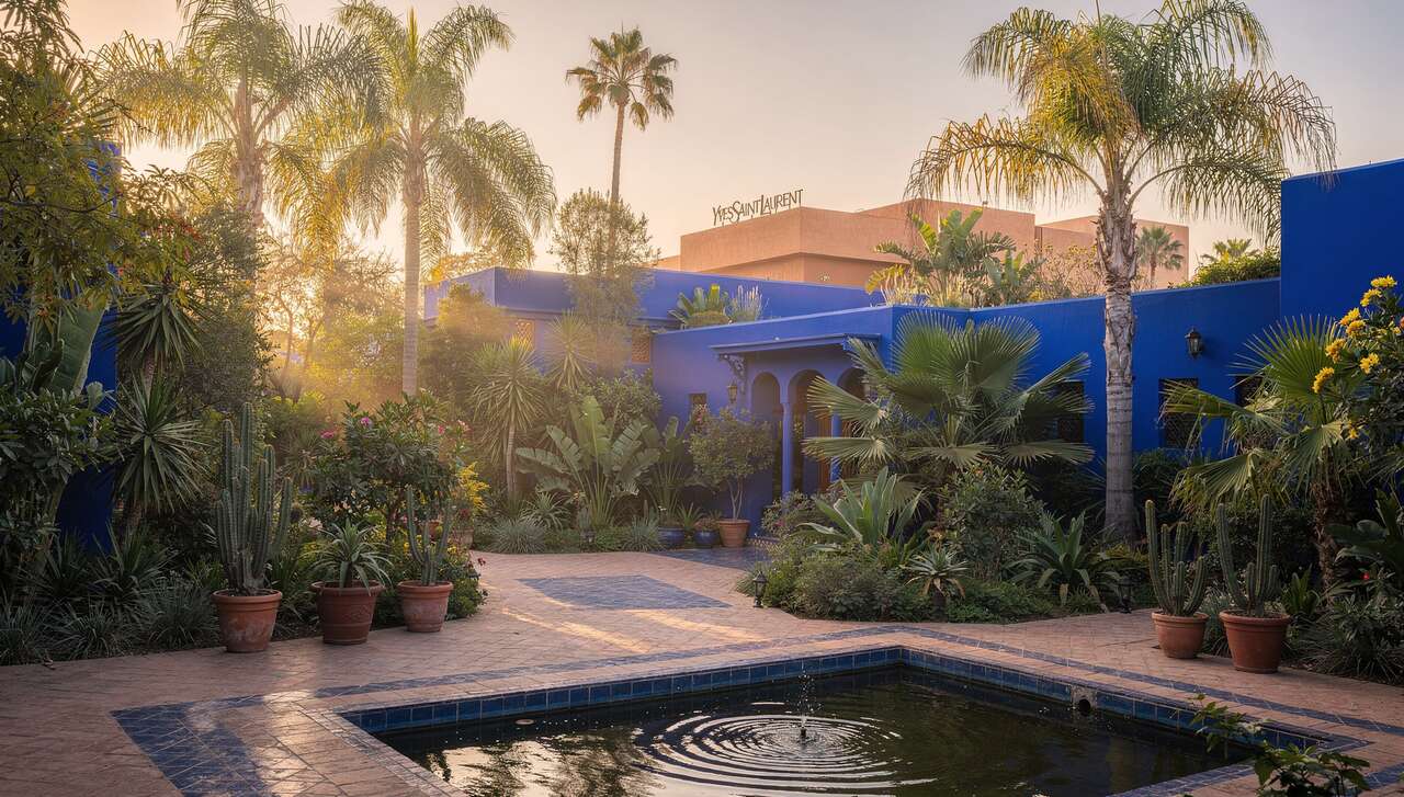 Visiter le jardin majorelle et le mus&eacute;e yves saint laurent