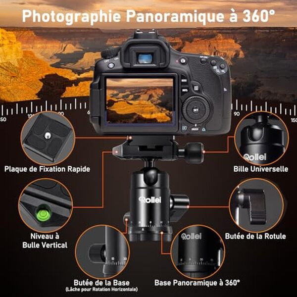 Découvrez notre revue du Rollei Compact Traveler No.1, un trépied ultra léger idéal pour appareils photo et smartphones. Performances, fonctionnalités et rapport qualité-prix : on vous dit tout  !