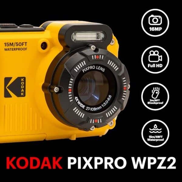Découvrez notre test complet de la caméra Kodak Pixpro WPZ2 : ses performances étanches et robustes analysées en détail pour vos aventures aquatiques et terrestres