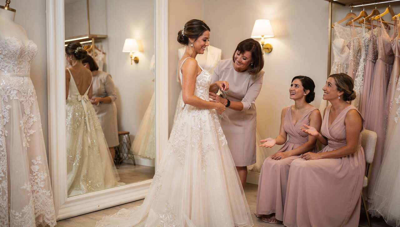 Essayages de la robe de mariée : conseils et astuces