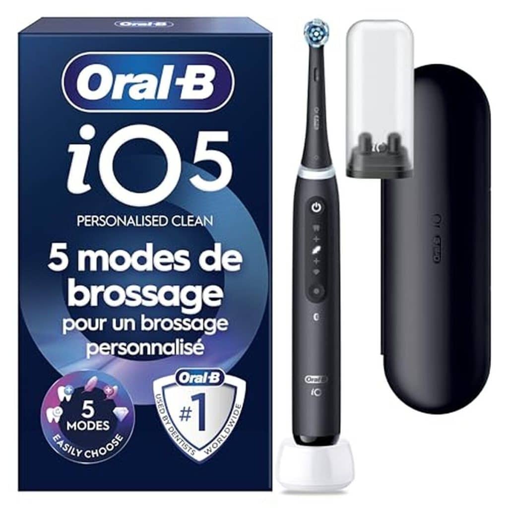 Test de la brosse à dents électrique iO 5 d'Oral-B : 5 modes et capteur de pression
