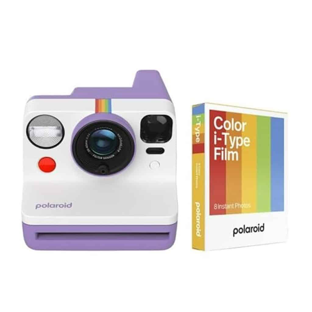 Test du Polaroid Now : appareil photo instantané violet