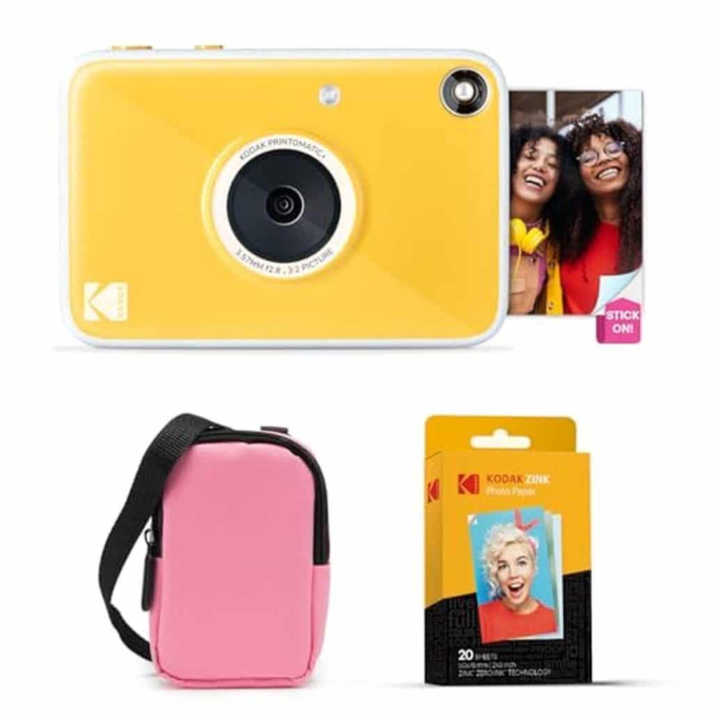 Test Kodak Printomatic+ 10MP : l'appareil photo instantané en rose et jaune