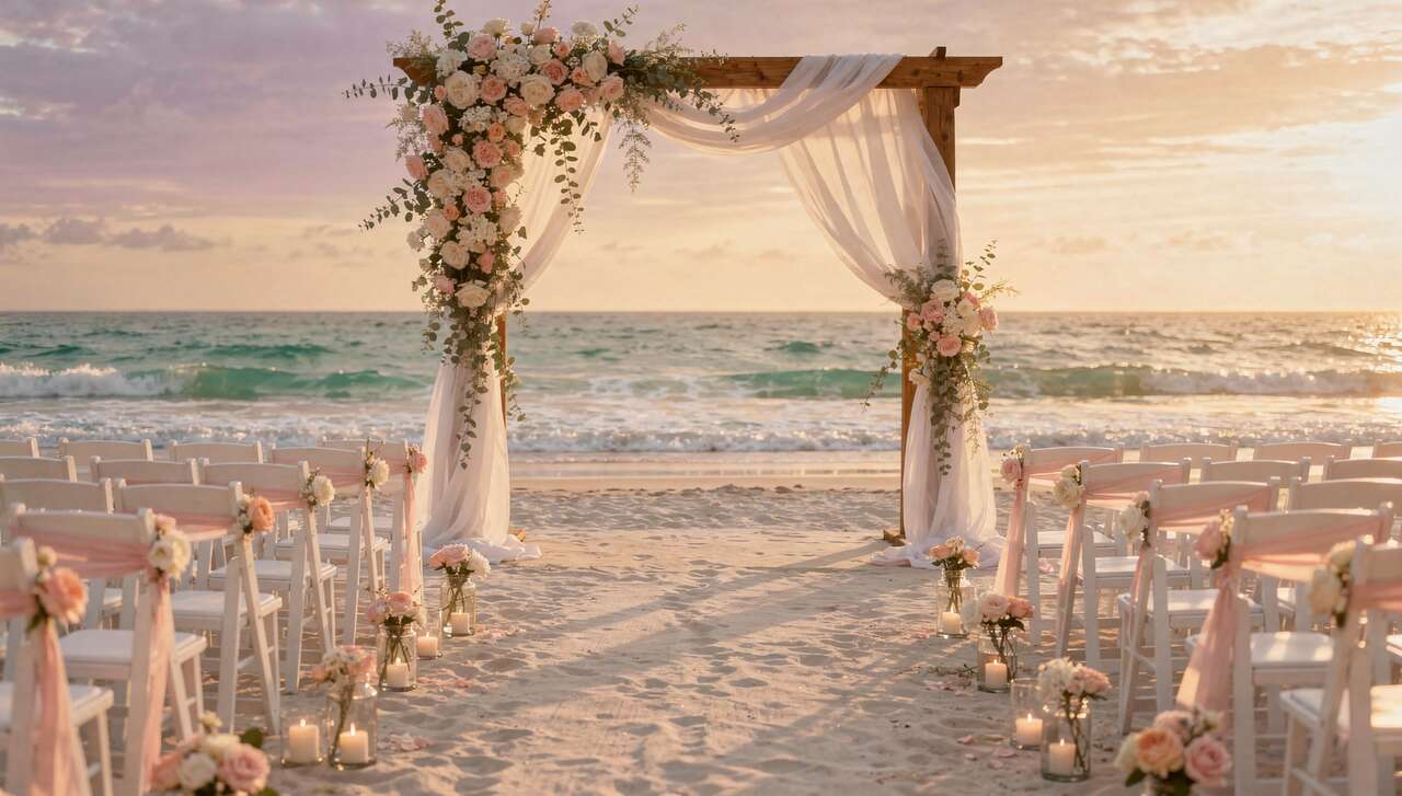 Choisir la plage idéale pour son mariage