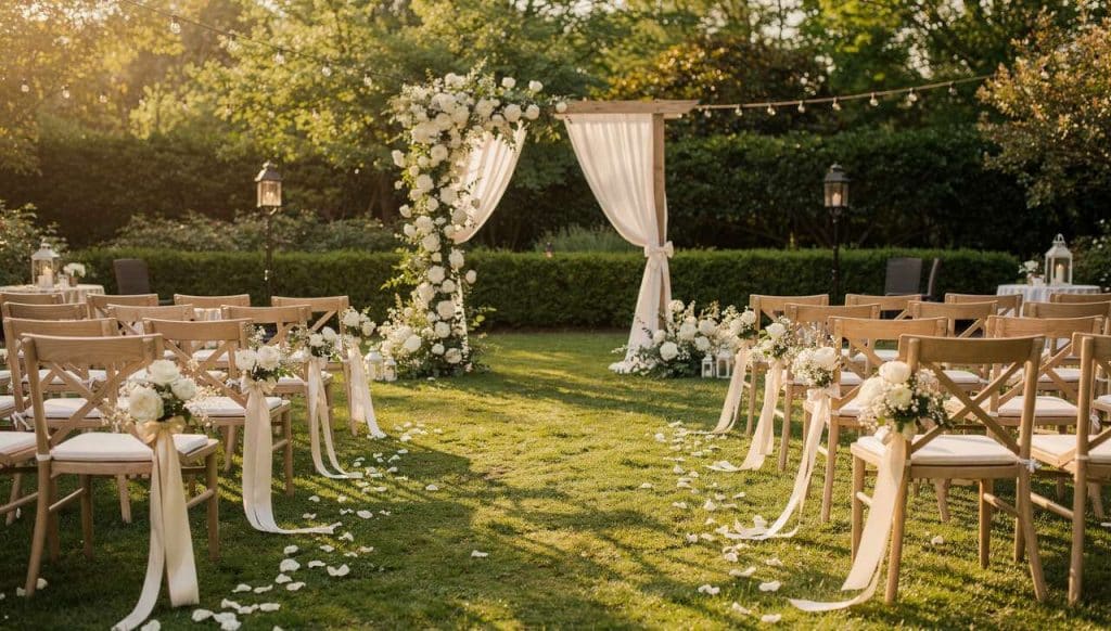 Organiser un mariage dans son jardin : guide pratique et astuces