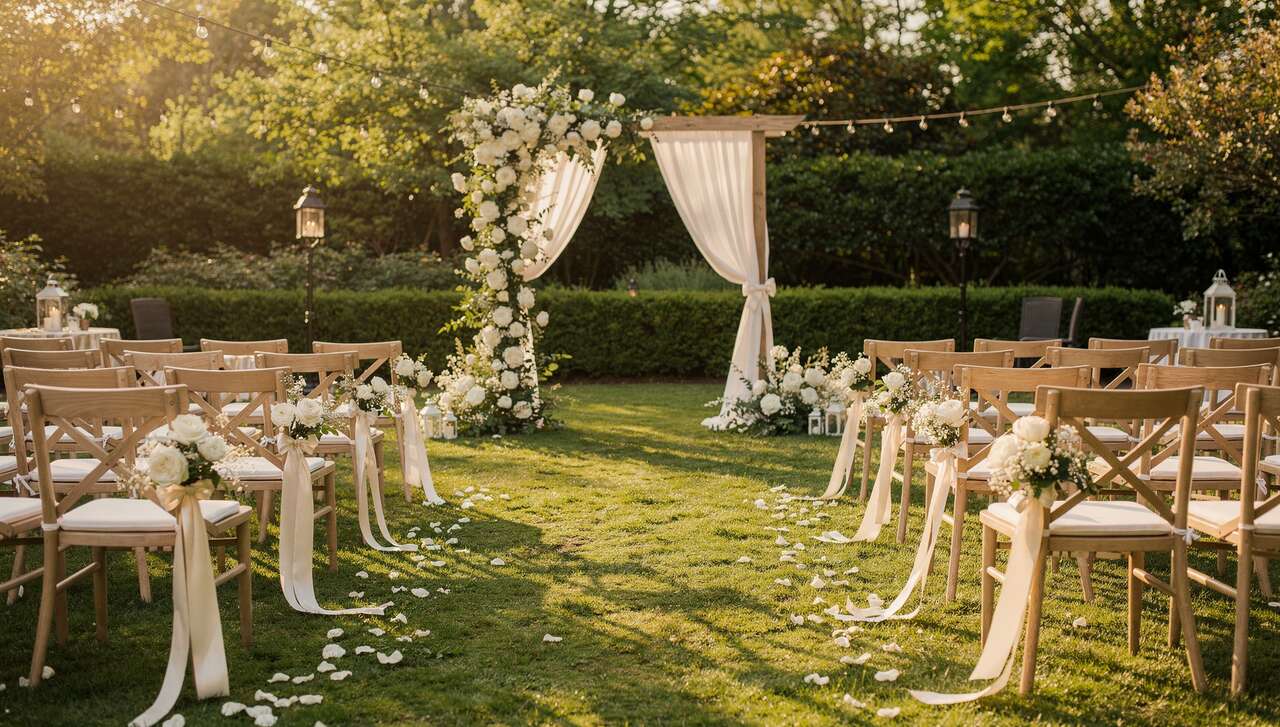 Organiser un mariage dans son jardin : guide pratique et astuces