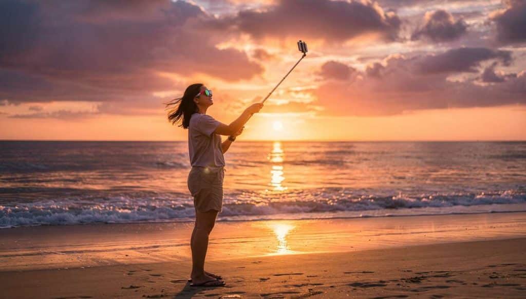 La perche selfie : l'indispensable de vos vacances