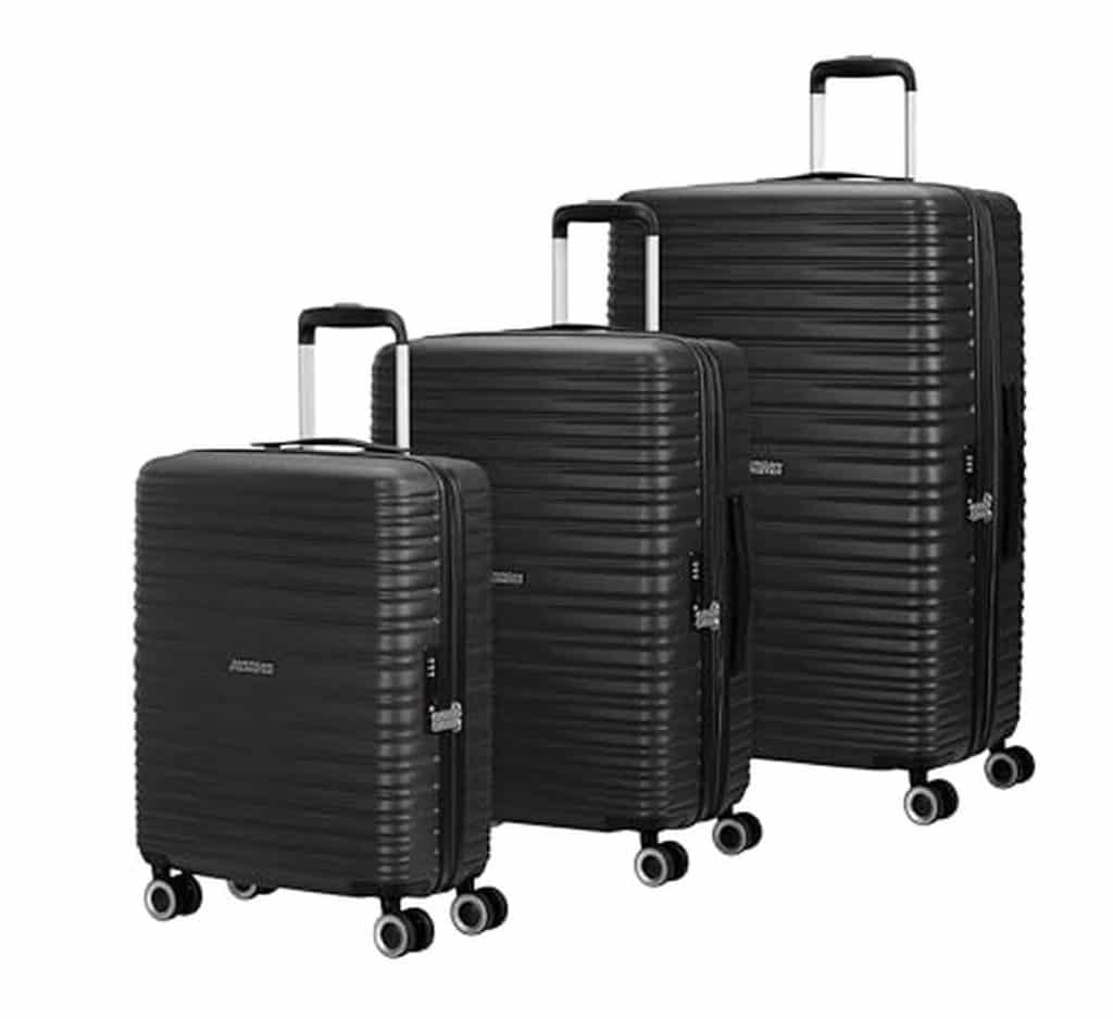 Test : american tourister aerotech - ensemble 3 valises rigides, extensibles avec serrure TSA