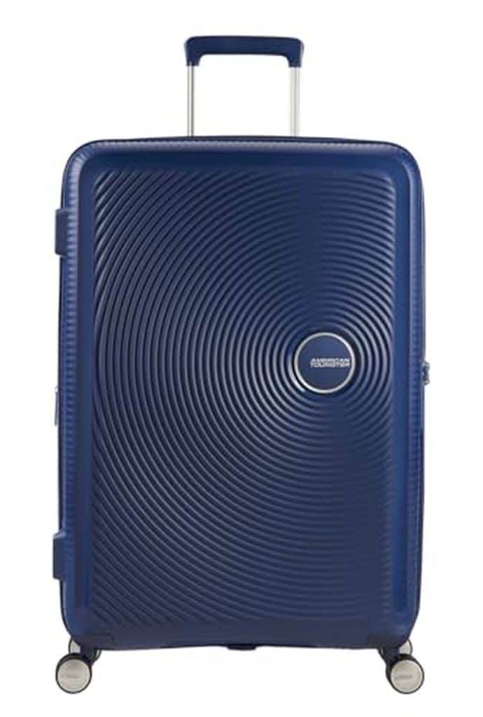 Test de la valise spinner Soundbox d'American tourister : extensible et élégante