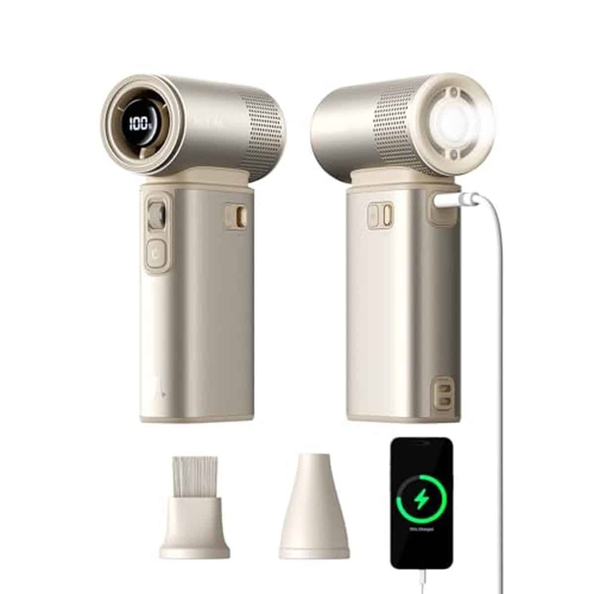 Test du ventilateur portable JISULIFE 5 en 1 : puissance et polyvalence