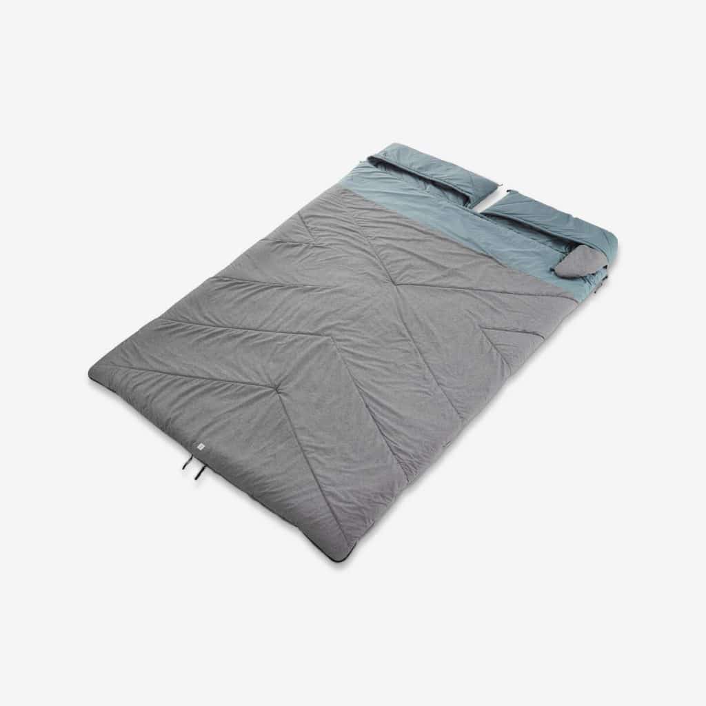 Test du sac de couchage Utim confort 2 personnes Decathlon