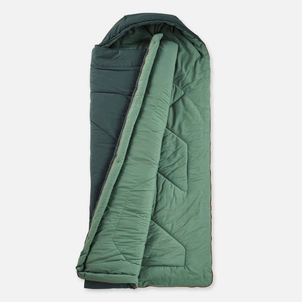 Test du sac de couchage 0°C Arpenaz Decathlon
