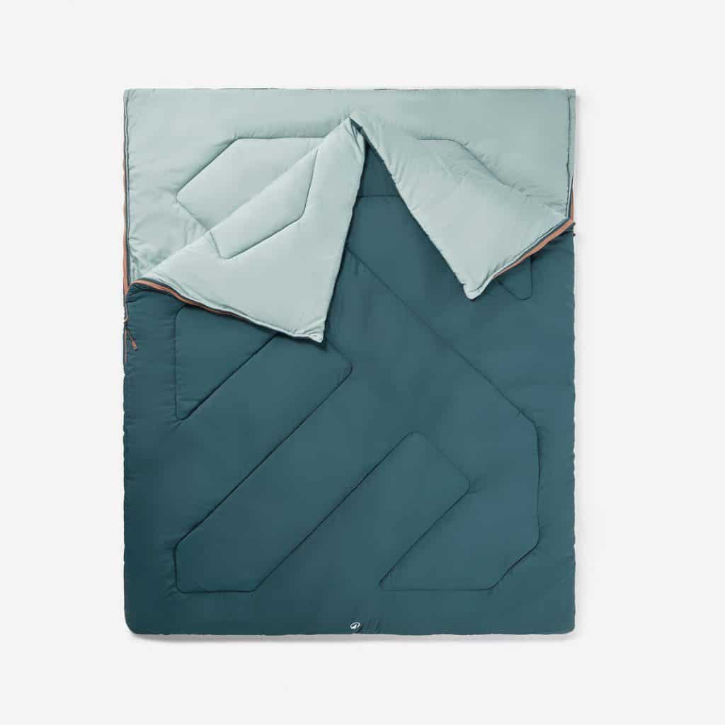 Test du sac de couchage Decathlon Comfort 10°C pour 2 personnes
