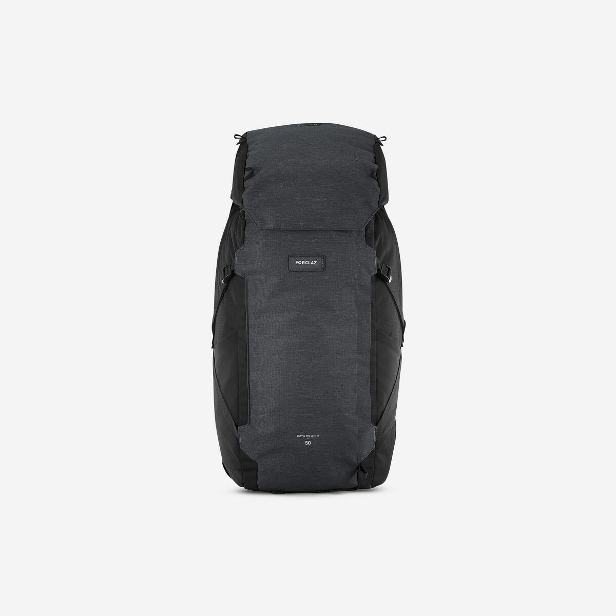 Test : sac à dos Decathlon Travel 900, ouverture valise 50+6L homme gris